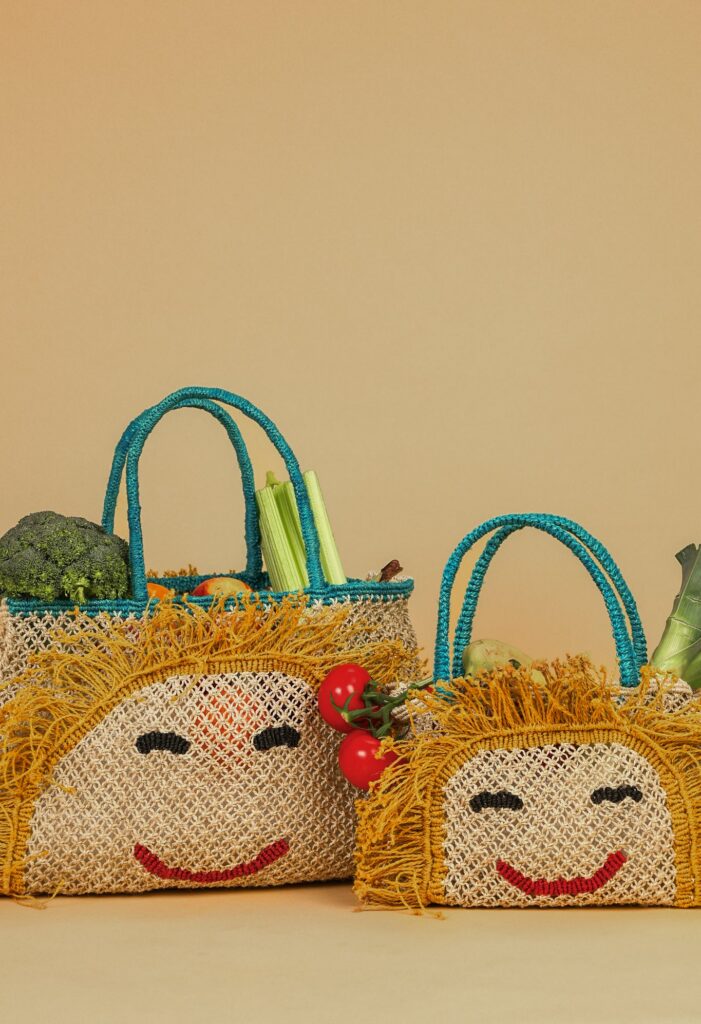 Polished Woven Carry Bag for Daily Wear