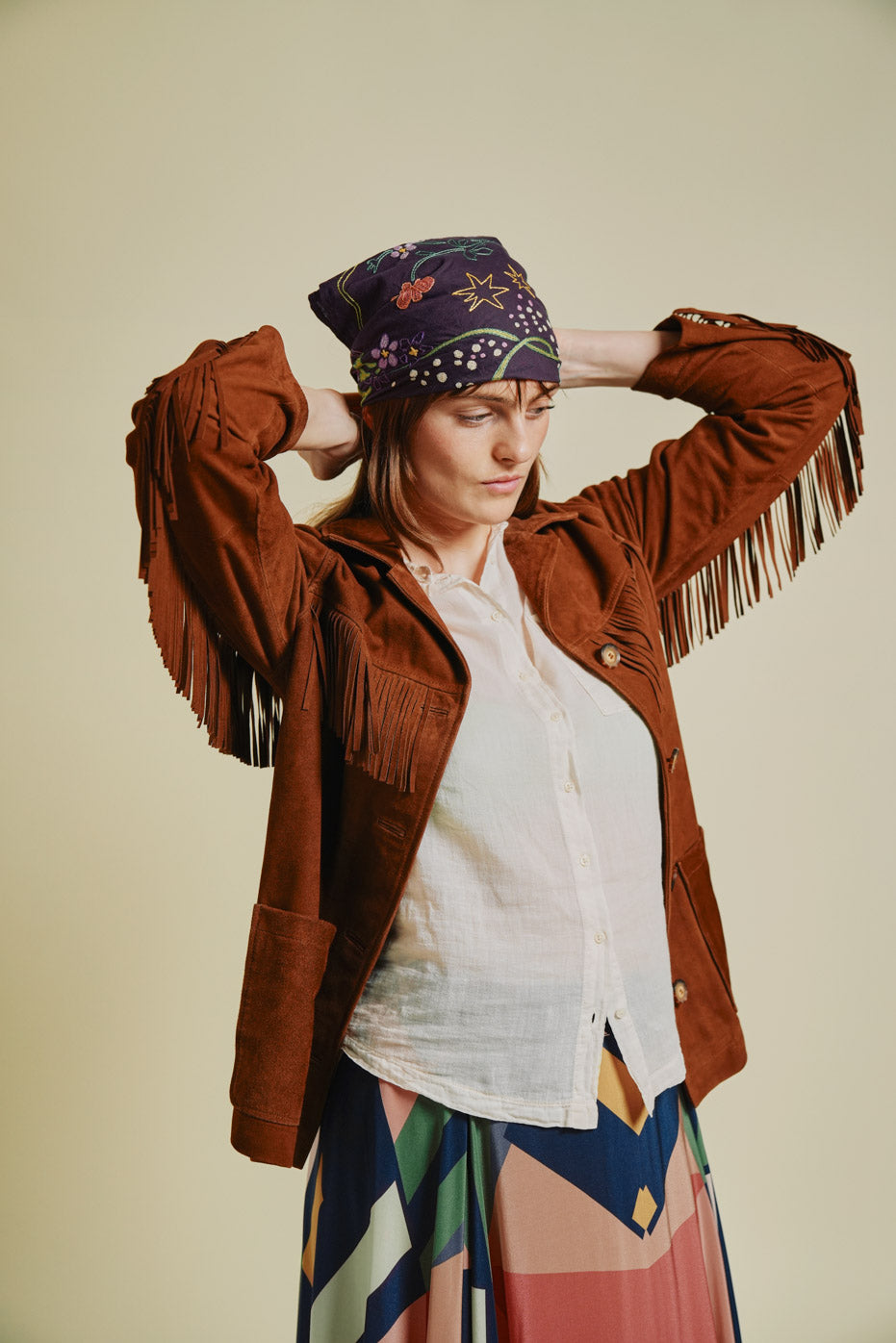 Modern Lightweight Printed Scarf for Daily Wear - Image 9