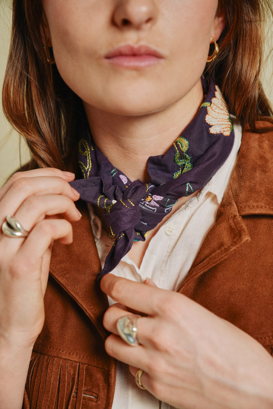 Modern Lightweight Printed Scarf for Daily Wear - Image 12